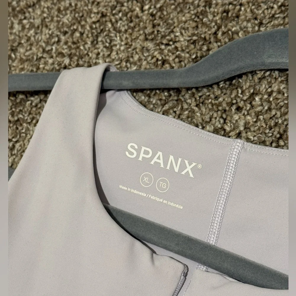 SPANX Get Moving Zip Front Dress - Violet Air - Picture 8 of 9